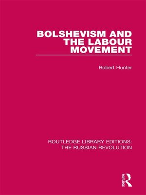 cover image of Bolshevism and the Labour Movement